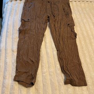 Women’s Calvin Klein Brown Cargo Pants